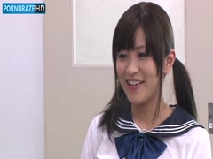 Aika Hoshino school girl fucking hardcore gangbang