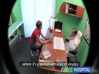 fakehospital sexy redhead will do anything for a sick note